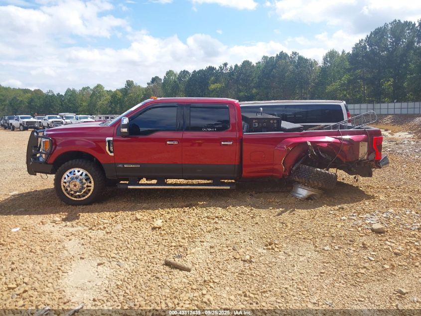 2018 Ford F-350 Lariat VIN: 1FT8W3DT0JEC16703 Lot: 43312439