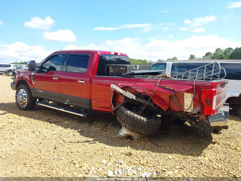 2018 Ford F-350 Lariat VIN: 1FT8W3DT0JEC16703 Lot: 43312439