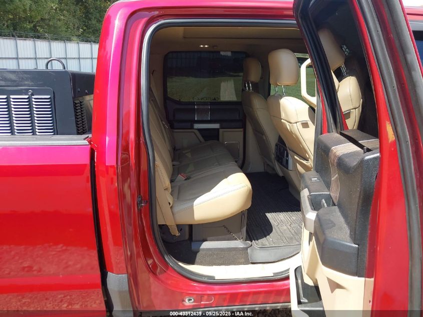 2018 Ford F-350 Lariat VIN: 1FT8W3DT0JEC16703 Lot: 43312439