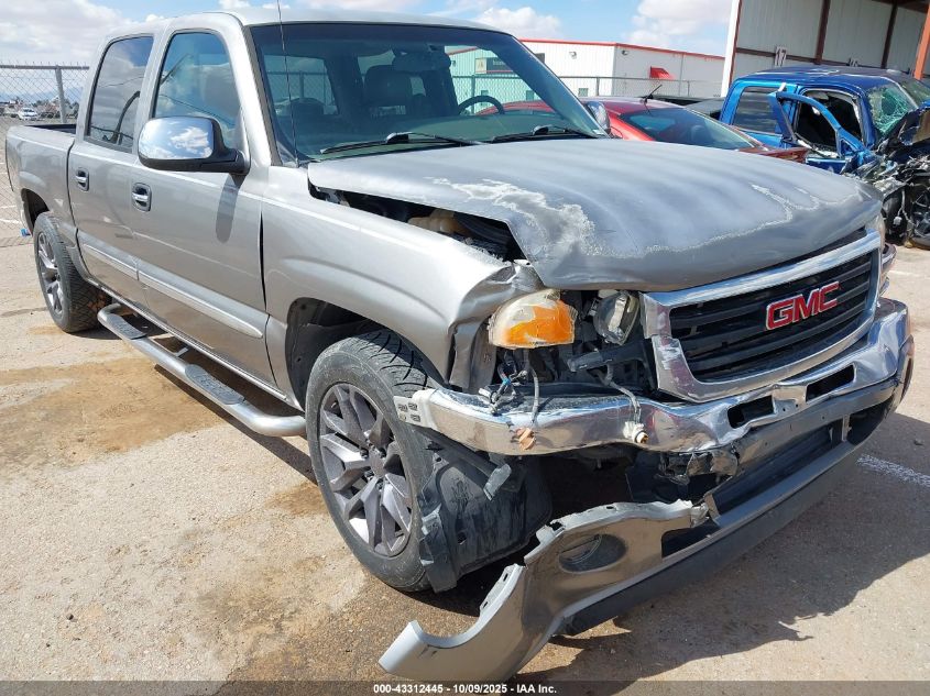 2007 GMC Sierra 1500 Classic Sl VIN: 2GTEK13V071170922 Lot: 43312445