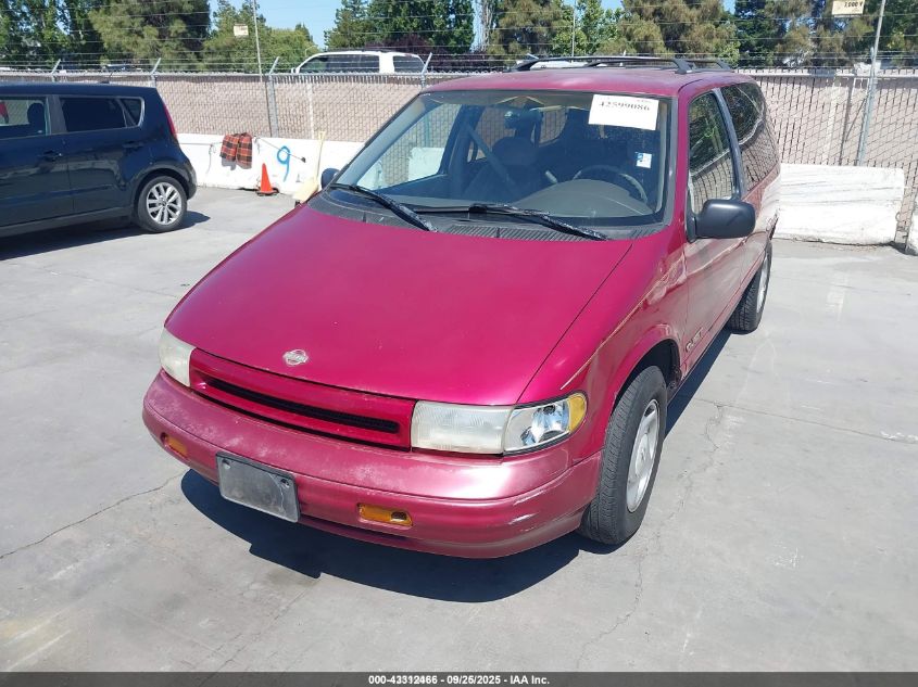 1993 Nissan Quest Gxe/Xe VIN: 4N2DN11W4PD822697 Lot: 43312466