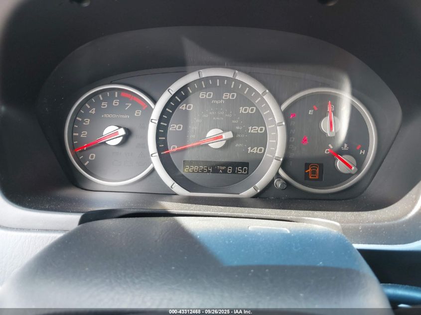 2006 Honda Pilot Ex VIN: 2HKYF18476H555537 Lot: 43312468