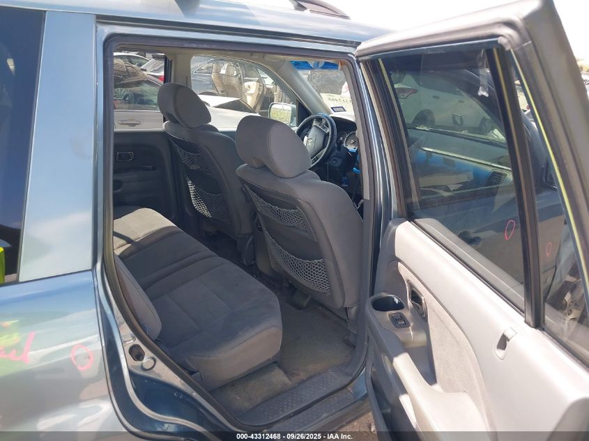 2006 Honda Pilot Ex VIN: 2HKYF18476H555537 Lot: 43312468