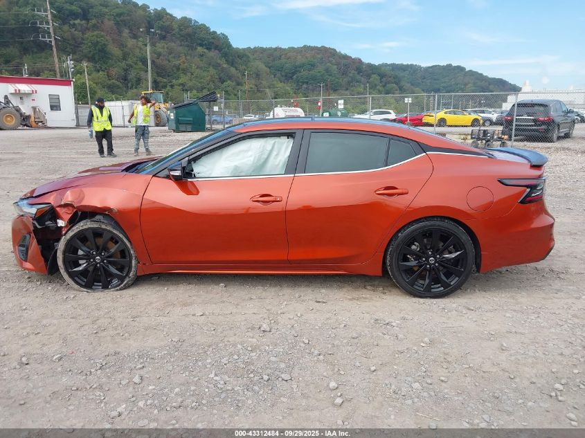 2022 Nissan Maxima Sr Xtronic Cvt VIN: 1N4AA6EV2NC505946 Lot: 43312484