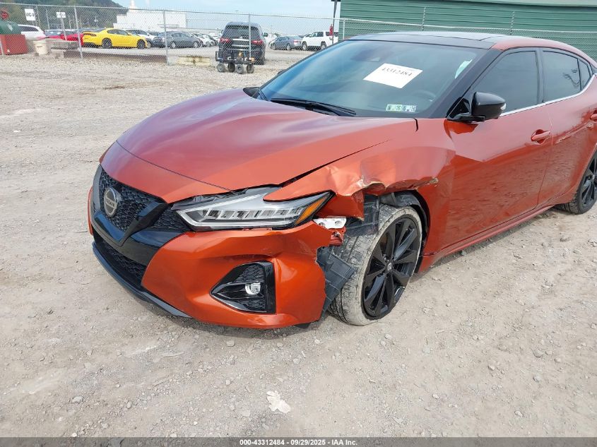 2022 Nissan Maxima Sr Xtronic Cvt VIN: 1N4AA6EV2NC505946 Lot: 43312484