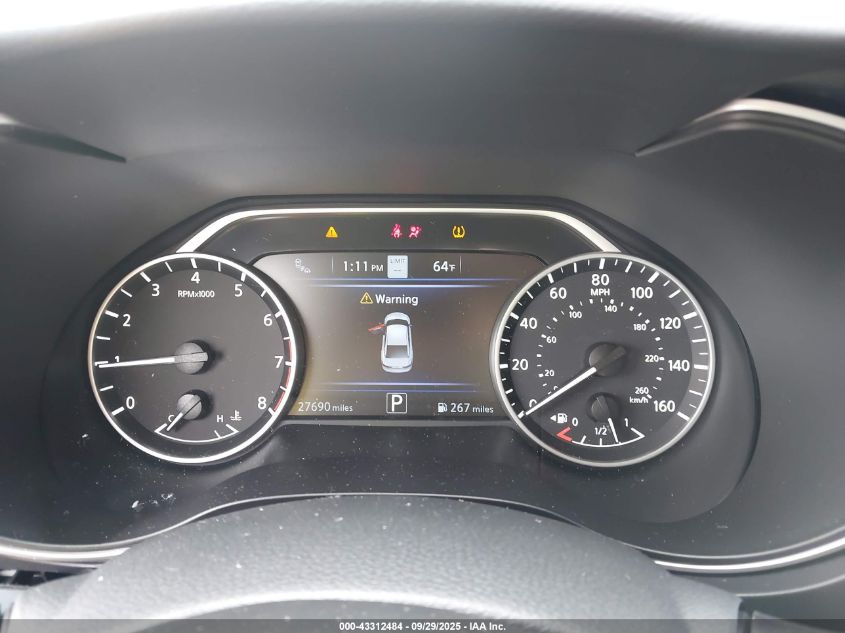 2022 Nissan Maxima Sr Xtronic Cvt VIN: 1N4AA6EV2NC505946 Lot: 43312484