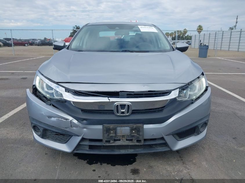 2018 Honda Civic Ex VIN: 19XFC2F82JE202521 Lot: 43312494