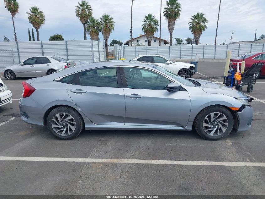 2018 Honda Civic Ex VIN: 19XFC2F82JE202521 Lot: 43312494