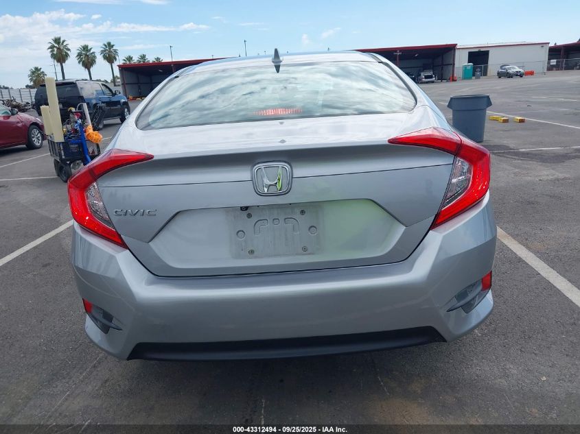 2018 Honda Civic Ex VIN: 19XFC2F82JE202521 Lot: 43312494