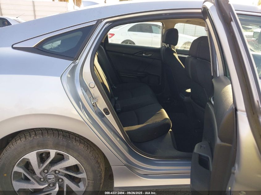 2018 Honda Civic Ex VIN: 19XFC2F82JE202521 Lot: 43312494