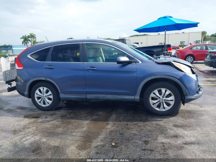 2012 Honda Cr-V Ex-L VIN: 5J6RM3H70CL006814 Lot: 43312499