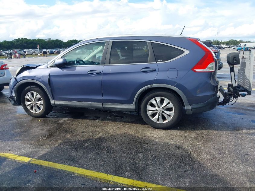 2012 Honda Cr-V Ex-L VIN: 5J6RM3H70CL006814 Lot: 43312499