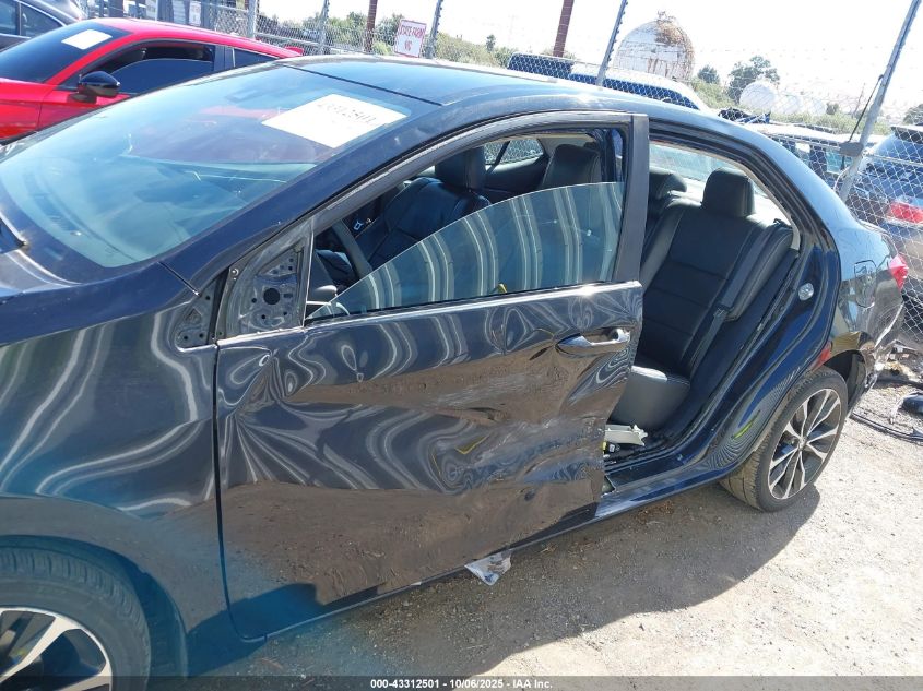 2018 Toyota Corolla Se VIN: 2T1BURHE0JC970245 Lot: 43312501