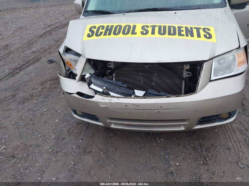 2008 Dodge Grand Caravan Sxt VIN: 1D8HN54P58B193059 Lot: 43312506