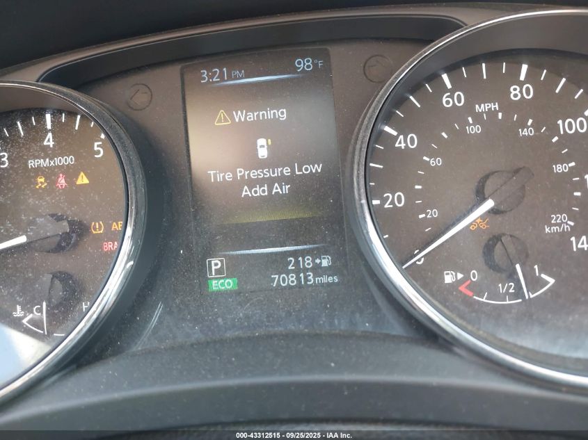 2017 Nissan Rogue Sl VIN: 5N1AT2MT1HC780124 Lot: 43312515