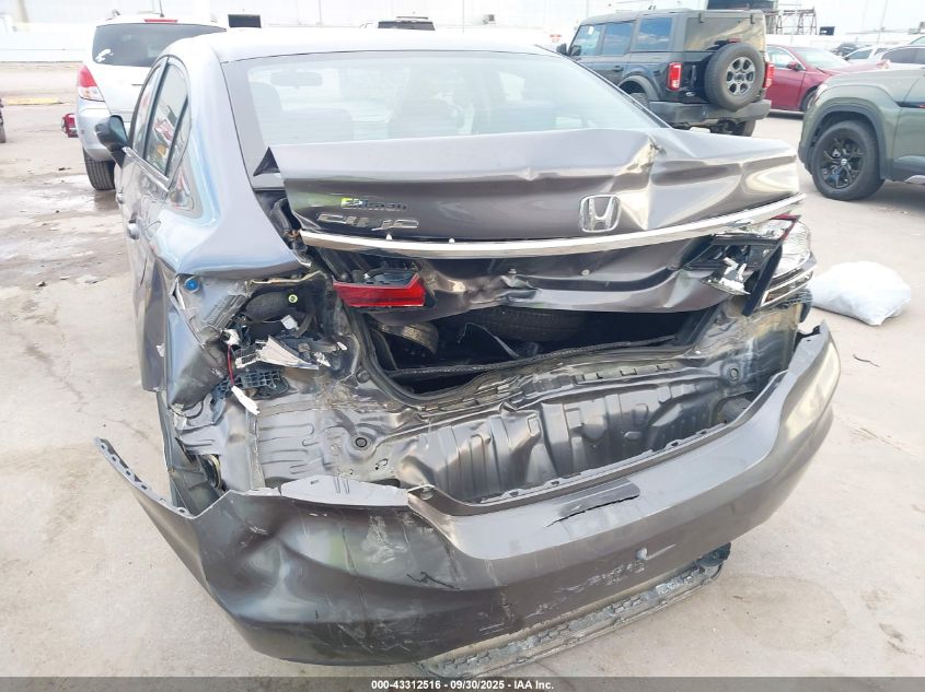 2015 Honda Civic Lx VIN: 19XFB2F54FE258878 Lot: 43312516