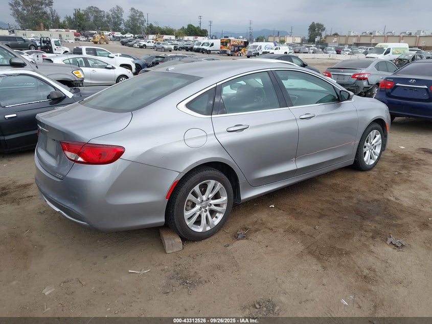 2016 CHRYSLER 200 LIMITED - 1C3CCCAB4GN110752