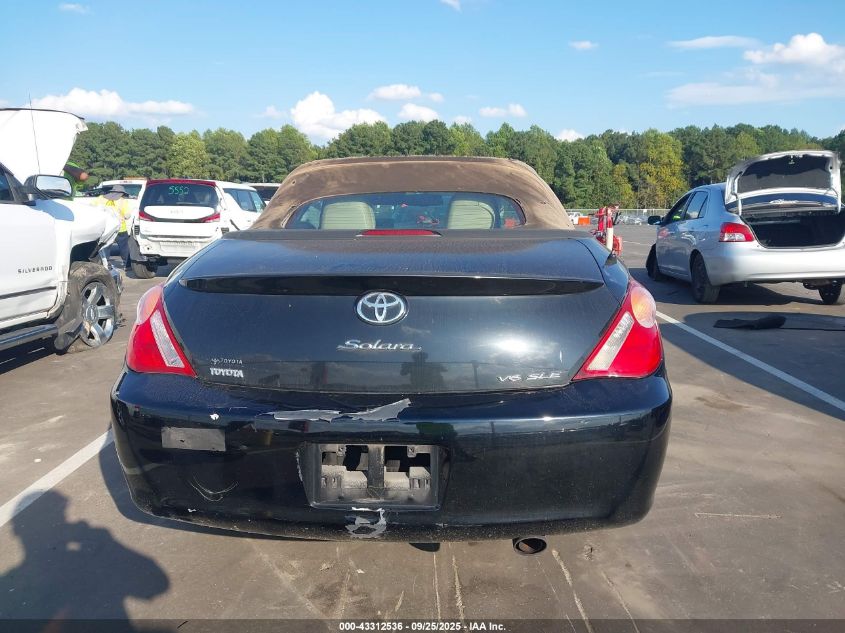 2006 Toyota Camry Solara Sle VIN: 4T1FA38P26U094678 Lot: 43312536