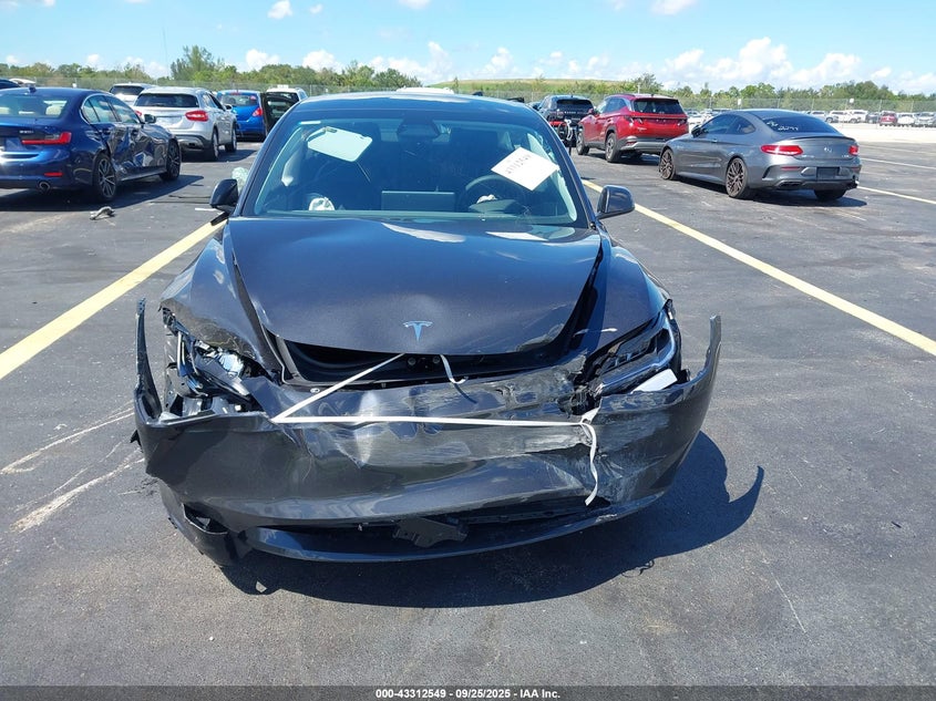 2025 TESLA MODEL 3 LONG RANGE REAR-WHEEL DRIVE 5YJ3E1EA0SF986155