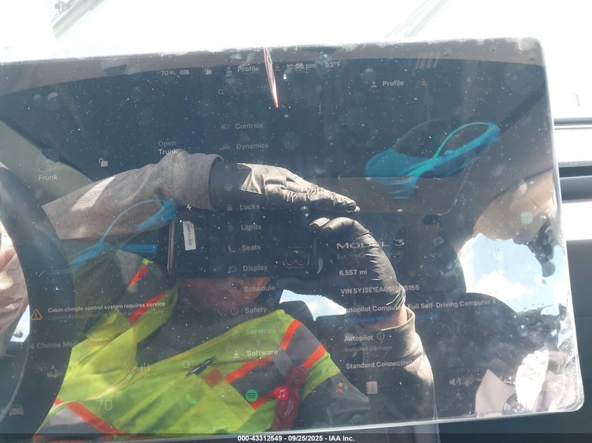 2025 TESLA MODEL 3 LONG RANGE REAR-WHEEL DRIVE 5YJ3E1EA0SF986155