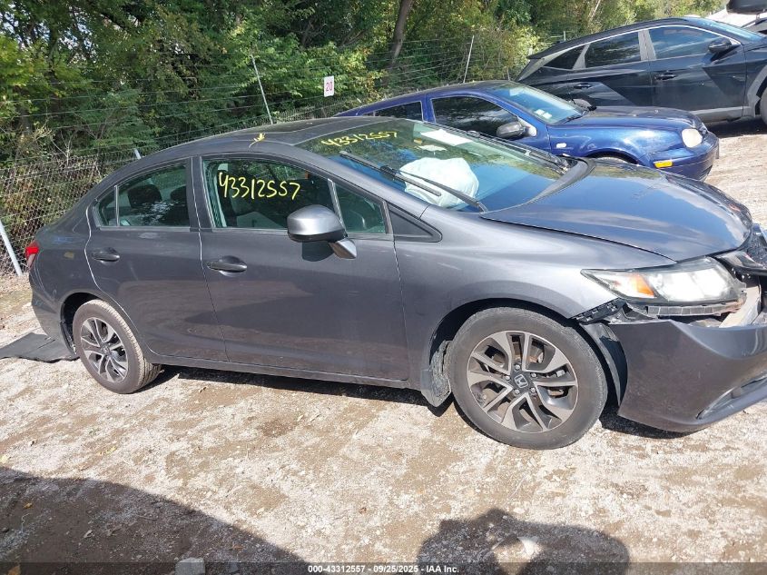 2013 Honda Civic Ex VIN: 19XFB2F89DE013422 Lot: 43312557