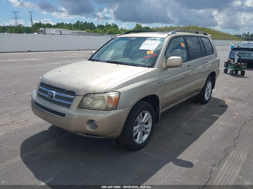 JTEEW21A660028770 2006 TOYOTA HIGHLANDER photo no. 2