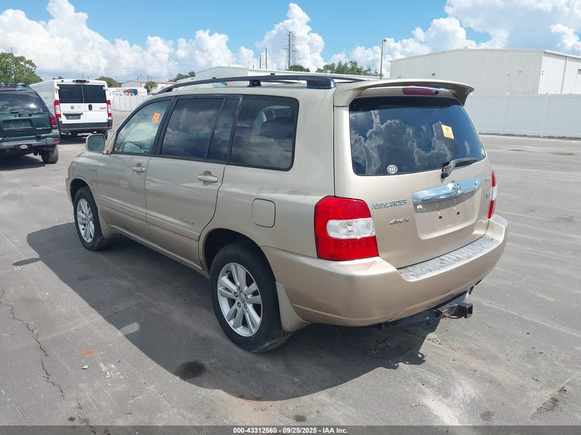 JTEEW21A660028770 2006 TOYOTA HIGHLANDER photo no. 3