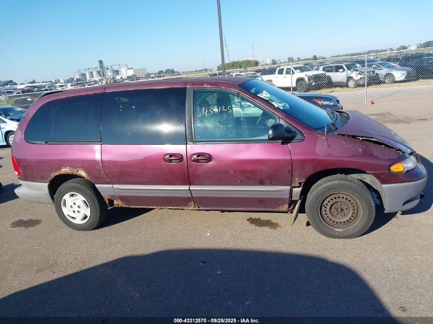 2000 Dodge Grand Caravan Se VIN: 1B4GP44G7YB726329 Lot: 43312570