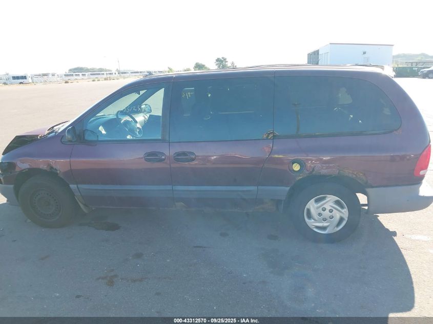 2000 Dodge Grand Caravan Se VIN: 1B4GP44G7YB726329 Lot: 43312570