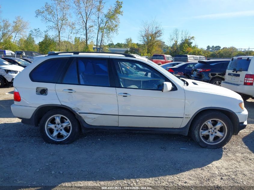 2003 BMW X5 3.0I VIN: 5UXFA53573LW23001 Lot: 43312573