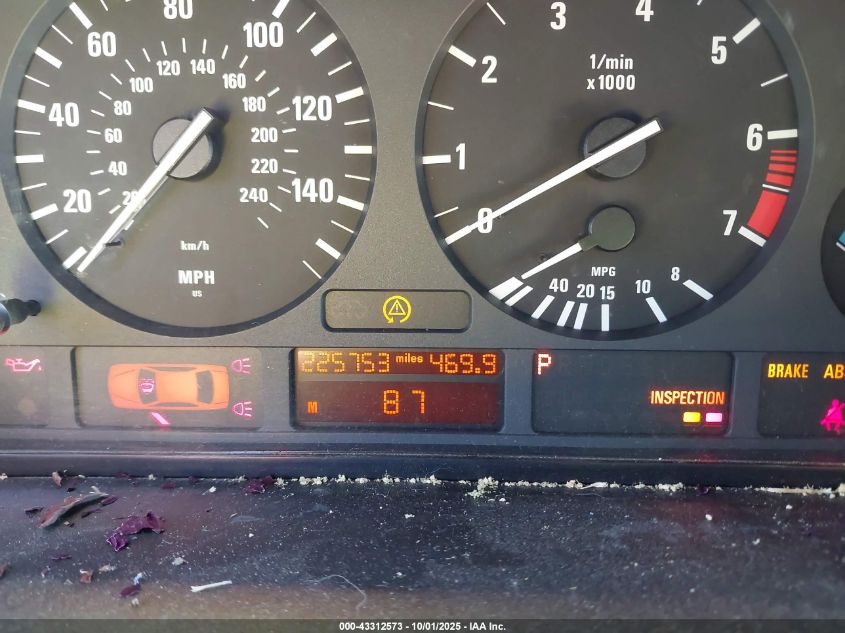 2003 BMW X5 3.0I VIN: 5UXFA53573LW23001 Lot: 43312573