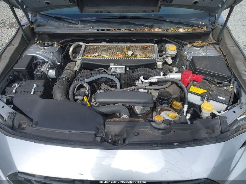 2022 Subaru Wrx VIN: JF1VBAA63N9009146 Lot: 43312588