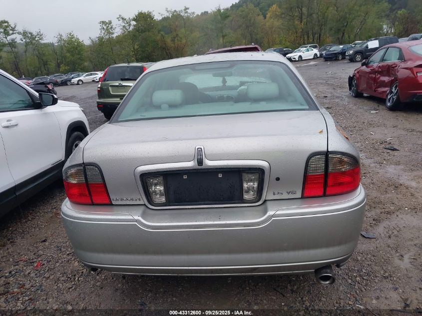 2006 Lincoln Ls V8 VIN: 1LNHM87A46Y639394 Lot: 43312600