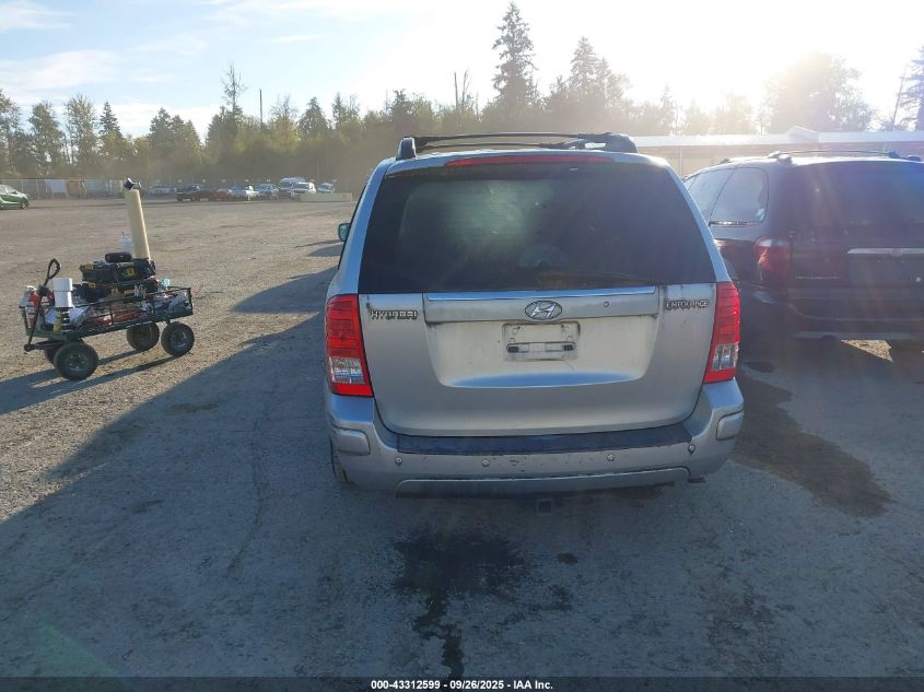 2006 Hyundai Entourage VIN: KNDMC233967602101 Lot: 43312599