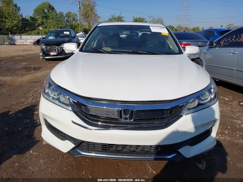 2016 Honda Accord Ex-L VIN: 1HGCR2F84GA007681 Lot: 43312609
