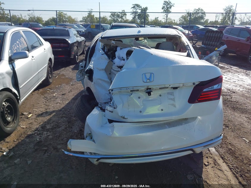 2016 Honda Accord Ex-L VIN: 1HGCR2F84GA007681 Lot: 43312609