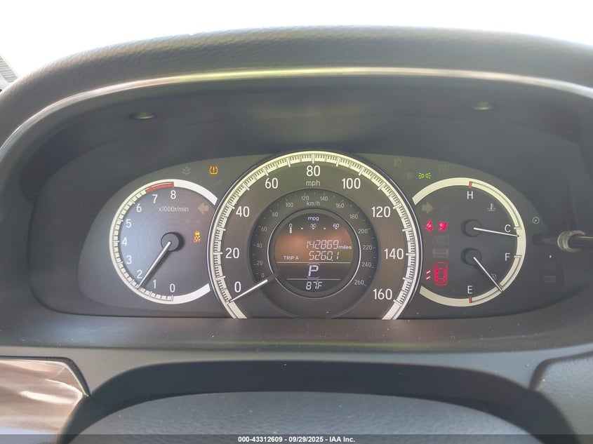 2016 Honda Accord Ex-L VIN: 1HGCR2F84GA007681 Lot: 43312609