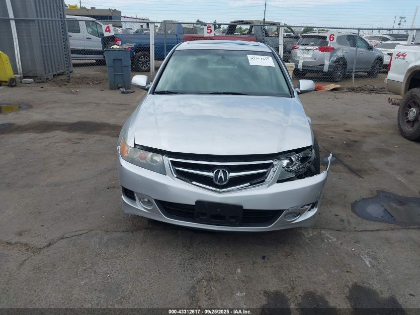 2007 Acura Tsx VIN: JH4CL96847C018594 Lot: 43312617