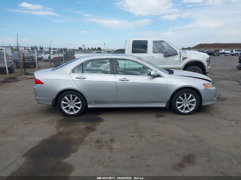 2007 Acura Tsx VIN: JH4CL96847C018594 Lot: 43312617