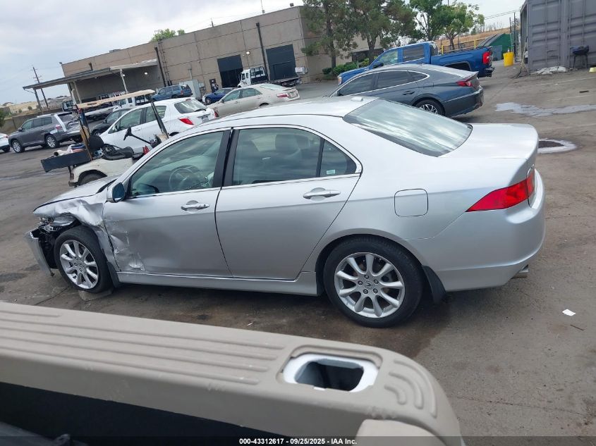 2007 Acura Tsx VIN: JH4CL96847C018594 Lot: 43312617