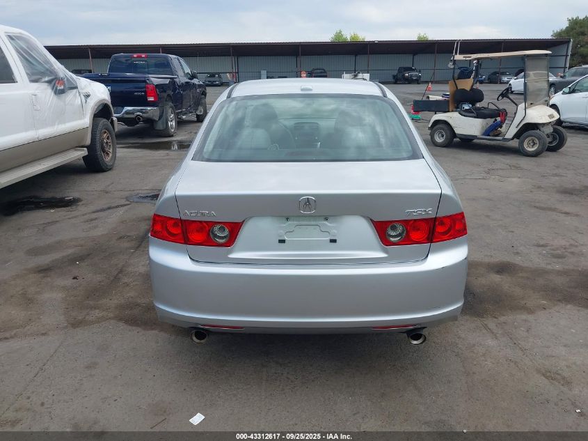 2007 Acura Tsx VIN: JH4CL96847C018594 Lot: 43312617