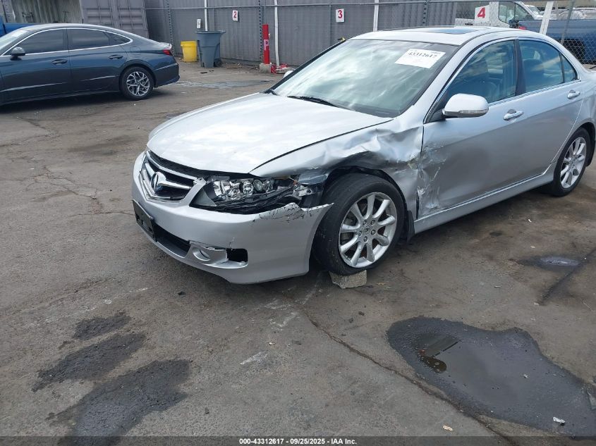 2007 Acura Tsx VIN: JH4CL96847C018594 Lot: 43312617