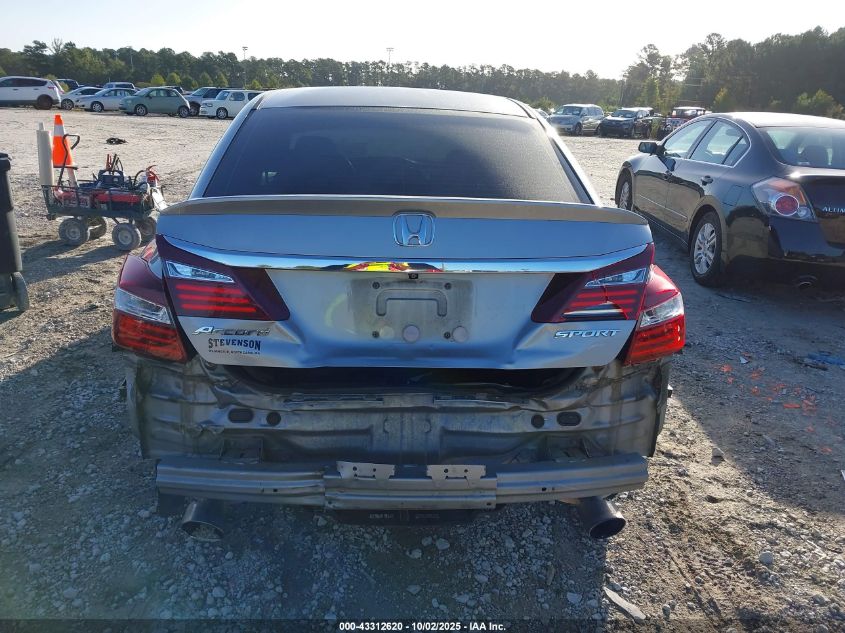 2016 Honda Accord Sport VIN: 1HGCR2F54GA094049 Lot: 43312620