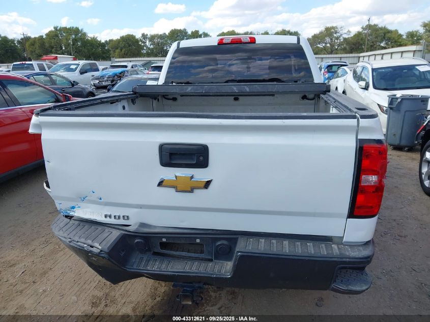 2018 Chevrolet Silverado 1500 Wt VIN: 1GCRCNEH4JZ262630 Lot: 43312621