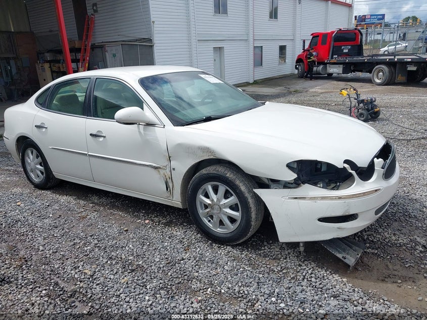2006 Buick Lacrosse Cxl white sedan gasoline 2G4WD582X61285932 photo #1