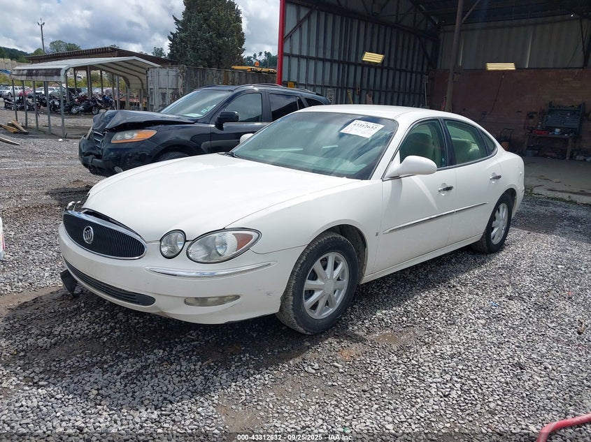 2006 Buick Lacrosse Cxl white sedan gasoline 2G4WD582X61285932 photo #3