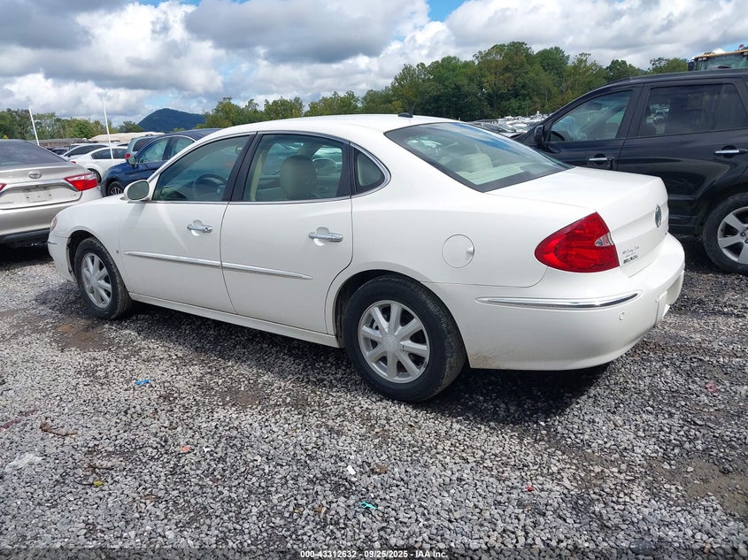 2006 Buick Lacrosse Cxl white sedan gasoline 2G4WD582X61285932 photo #4
