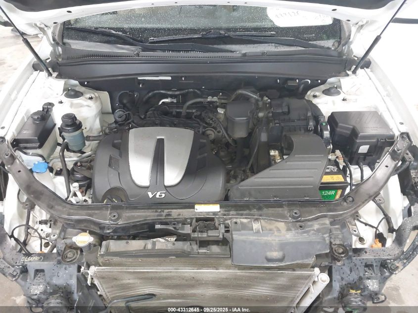 2010 Hyundai Santa Fe Limited V6 VIN: 5NMSKDAG8AH355022 Lot: 43312645