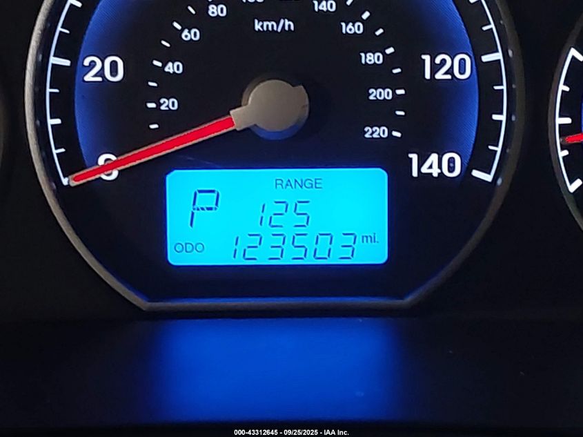 2010 Hyundai Santa Fe Limited V6 VIN: 5NMSKDAG8AH355022 Lot: 43312645