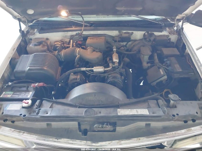 1997 Chevrolet Suburban 1500 VIN: 1GNFK16R8VJ373571 Lot: 43312657